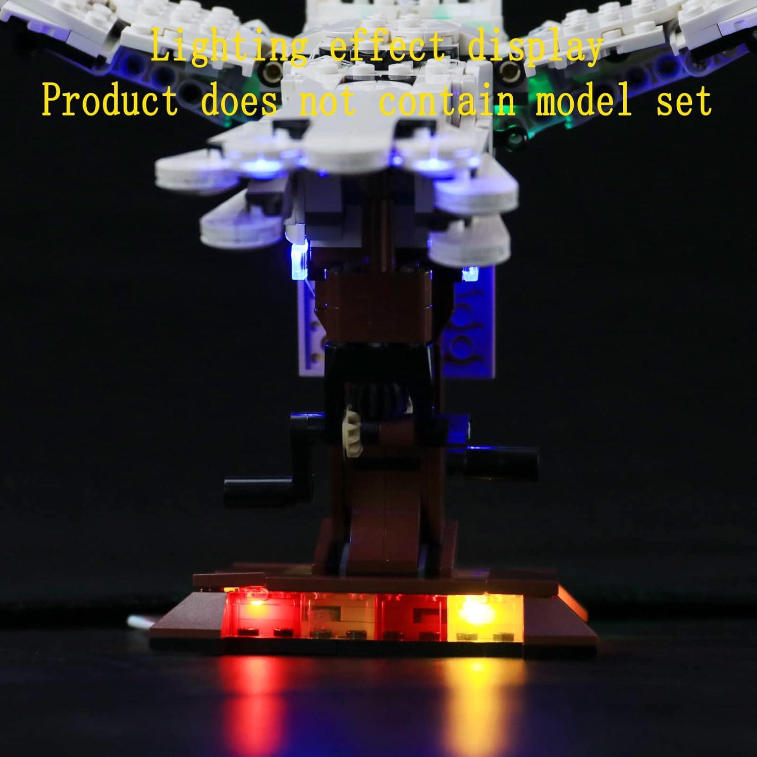 GEAMENT LED Light Kit Compatible with Lego Hedwig - Lighting Set for 75979 Building Model (Model Set Not Included)
