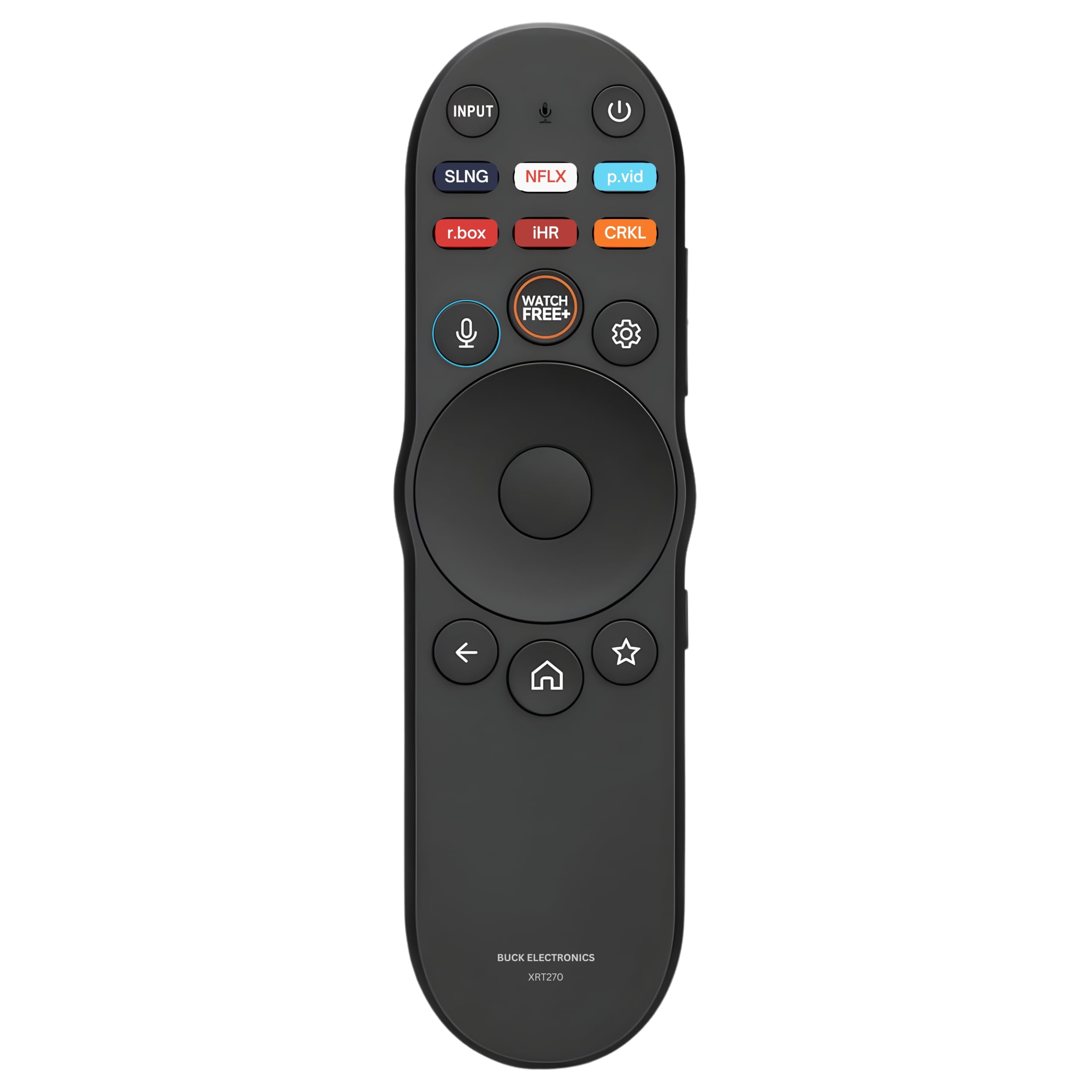 XRT270 Replacement Remote for Vizio SmartCast TVs - Easy Setup, Shortcut Keys, Universal Voice Remote, Compatible with FHD 4K Quantum D, M, P, V Series, 1 Pack