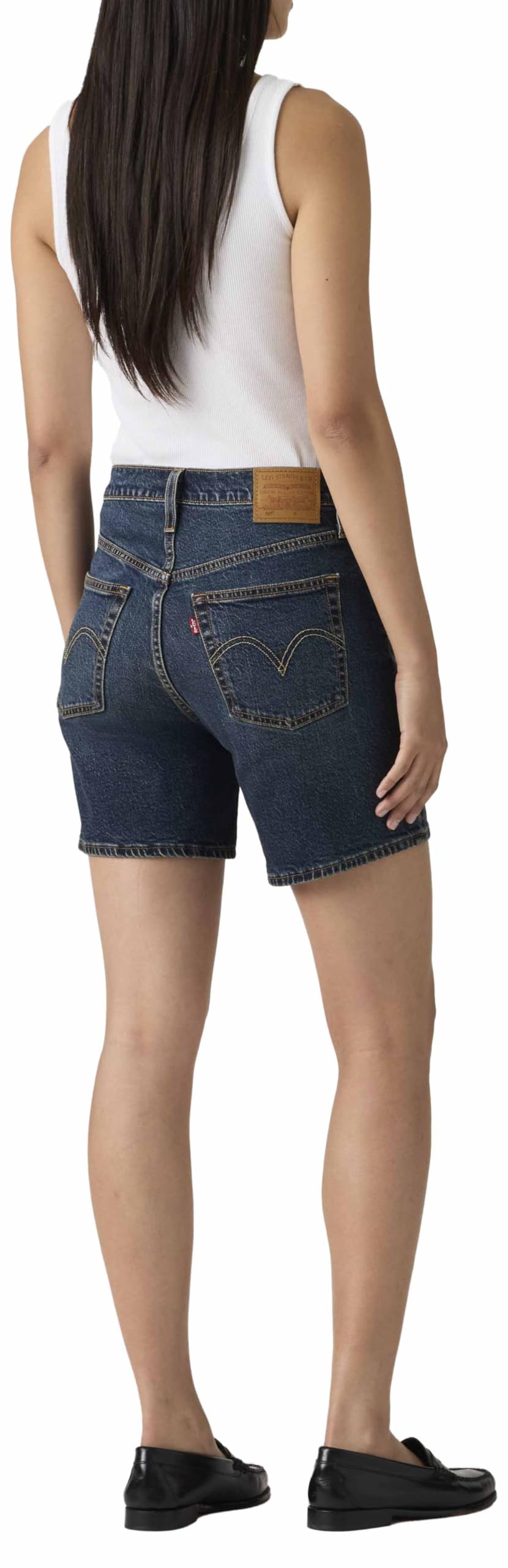 Levi's Damen Shorts 501 Mid Thigh Short Lw