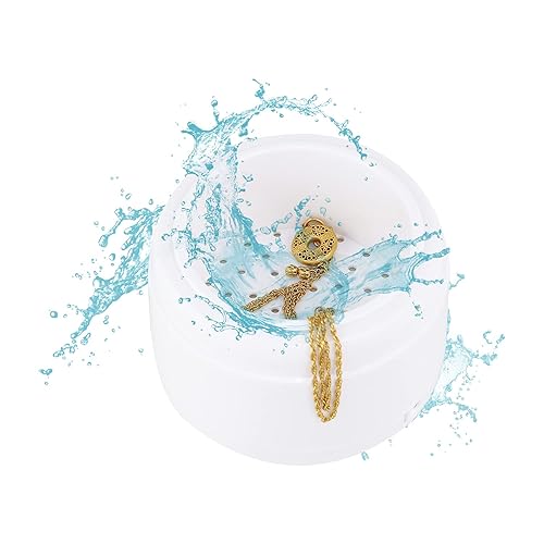 Miniatura 7 de Limpiador de joyas profesional con para anillos, relojes, monedas, herramientas, aretes, collares, máquina limpiadora de joyas portátil