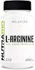 Nutrabio L-Arginine 120 Vegetable Capsule L-Arginine 750mg 120 Tablets