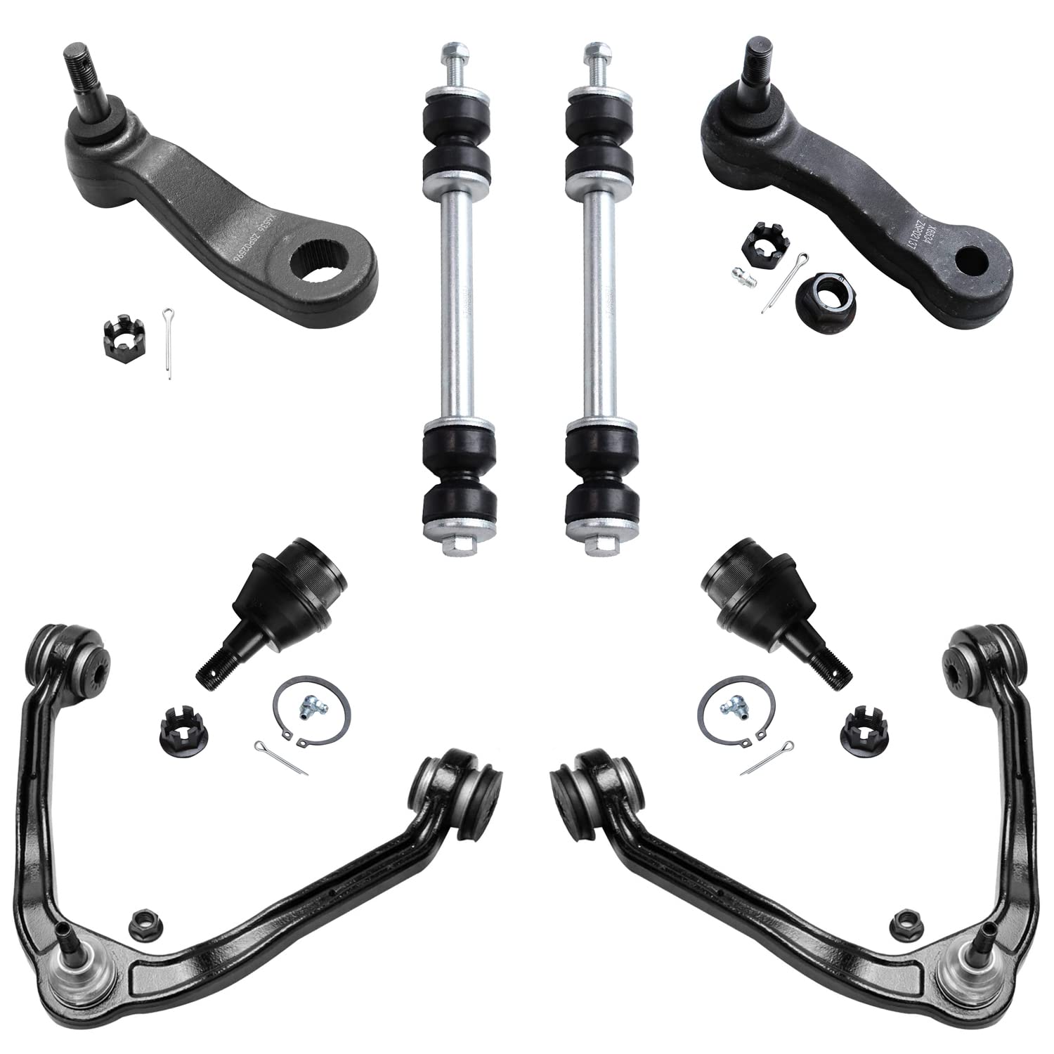 Detroit Axle - 8pc Front Suspension Kit for 1999-2006 Chevy Silverado 1500