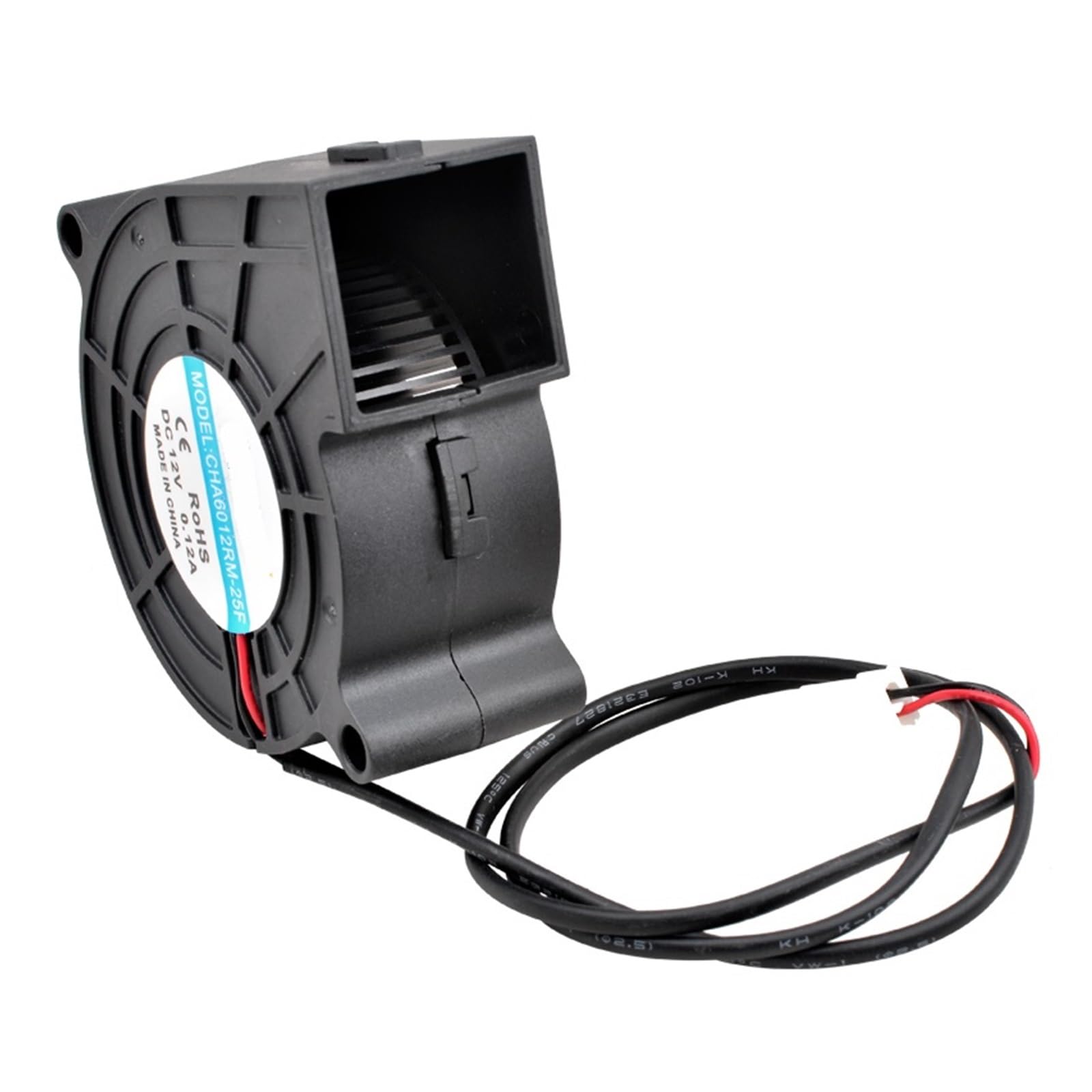 Ventilateur de refroidissement turbo 60mm à flux centrifuge stable DC12V