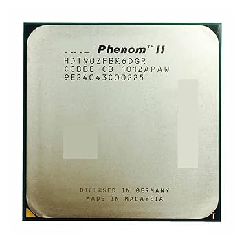 CPU Processor ph II X6 1090T Black Edition X6 1090 X6 1090T 3.2 GHz Six-Core CPU Processor HDT90ZFBK6DGR Socket AM3