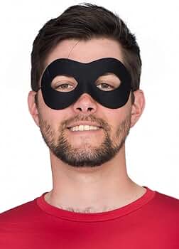 Goujfol Masque De Super Héros, 32 Pièces Cosplay Feutre Masque Enfant, Decoration Anniversaire Deguisement, Super Heros Accessoires Noël Party Cadeaux Fete D' Anniversaire