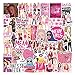 Kidnefn 50 Pezzi Mean Girls Doodle Sticker, Famosi programmi TV Graffiti Sticker Adesivo Impermeabile Fai da Te per Bambini per Skateboard Portatile Bagagli Cellulare Bici Bicicletta