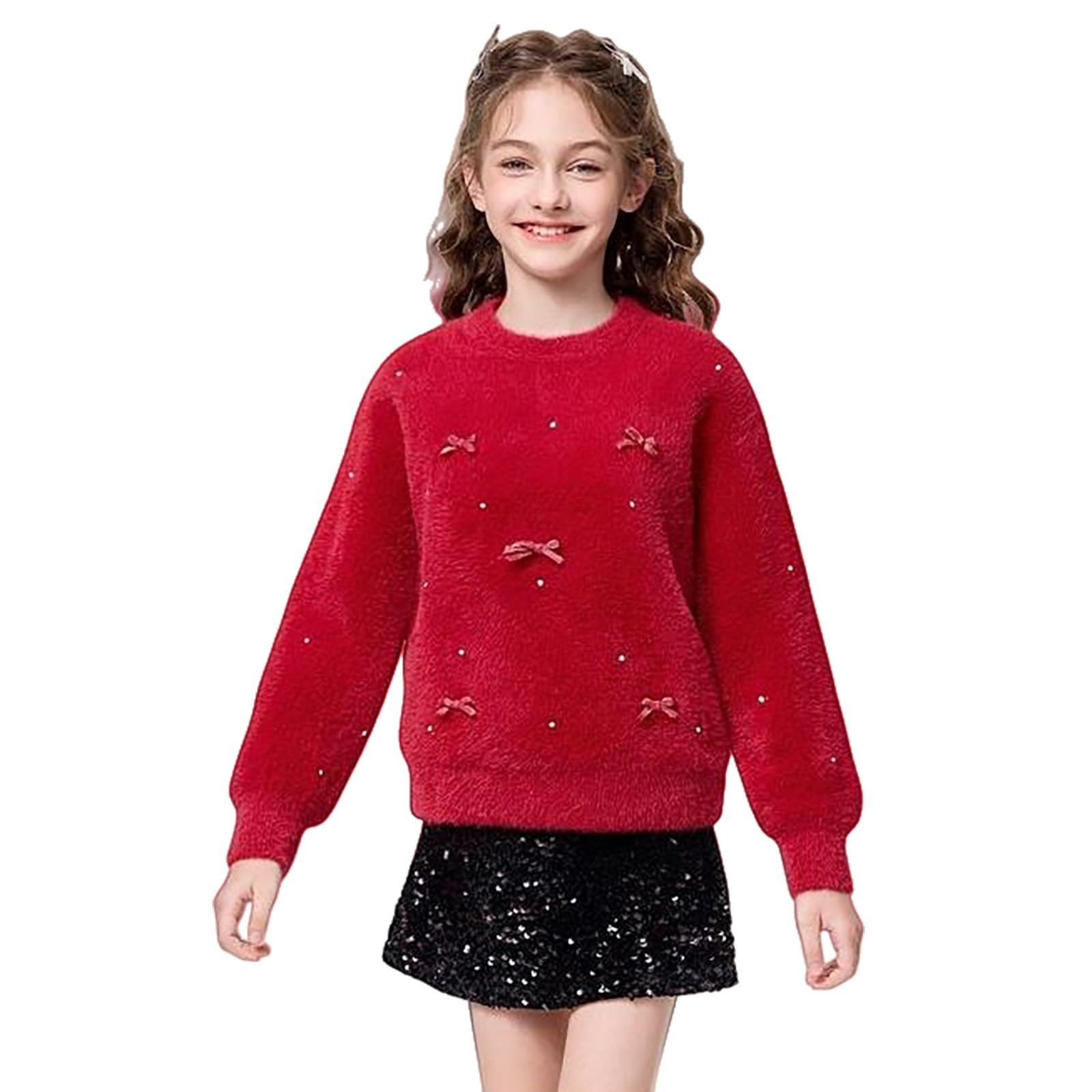 Pull tricoté moelleux filles pour offrir un tendre câlin de douceur