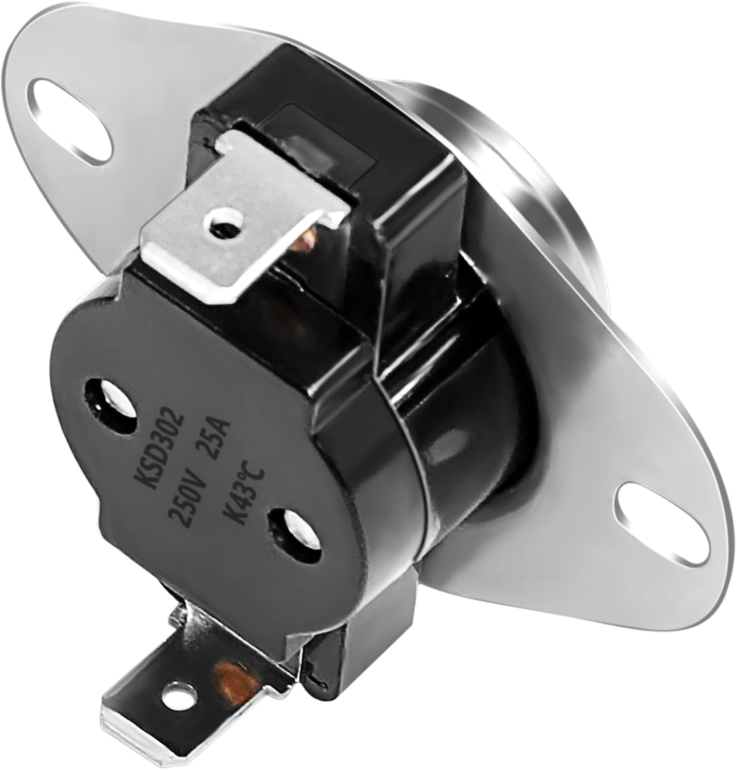 Hiorucet 80381 Thermodisc Low Limit Switch for US Stove American Harvest 6039, 6041, 6037, 6041I, Breckwell SP6000 and Ashley APC1406 Pellet Stove Parts, 80381 F110 Therm-O-Disc Replacement.