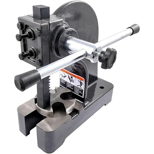 HHIP 8600-0031 Heavy Duty Arbor Press, .5 Ton Capacity, 4.33" Max Height (Pack of 1)