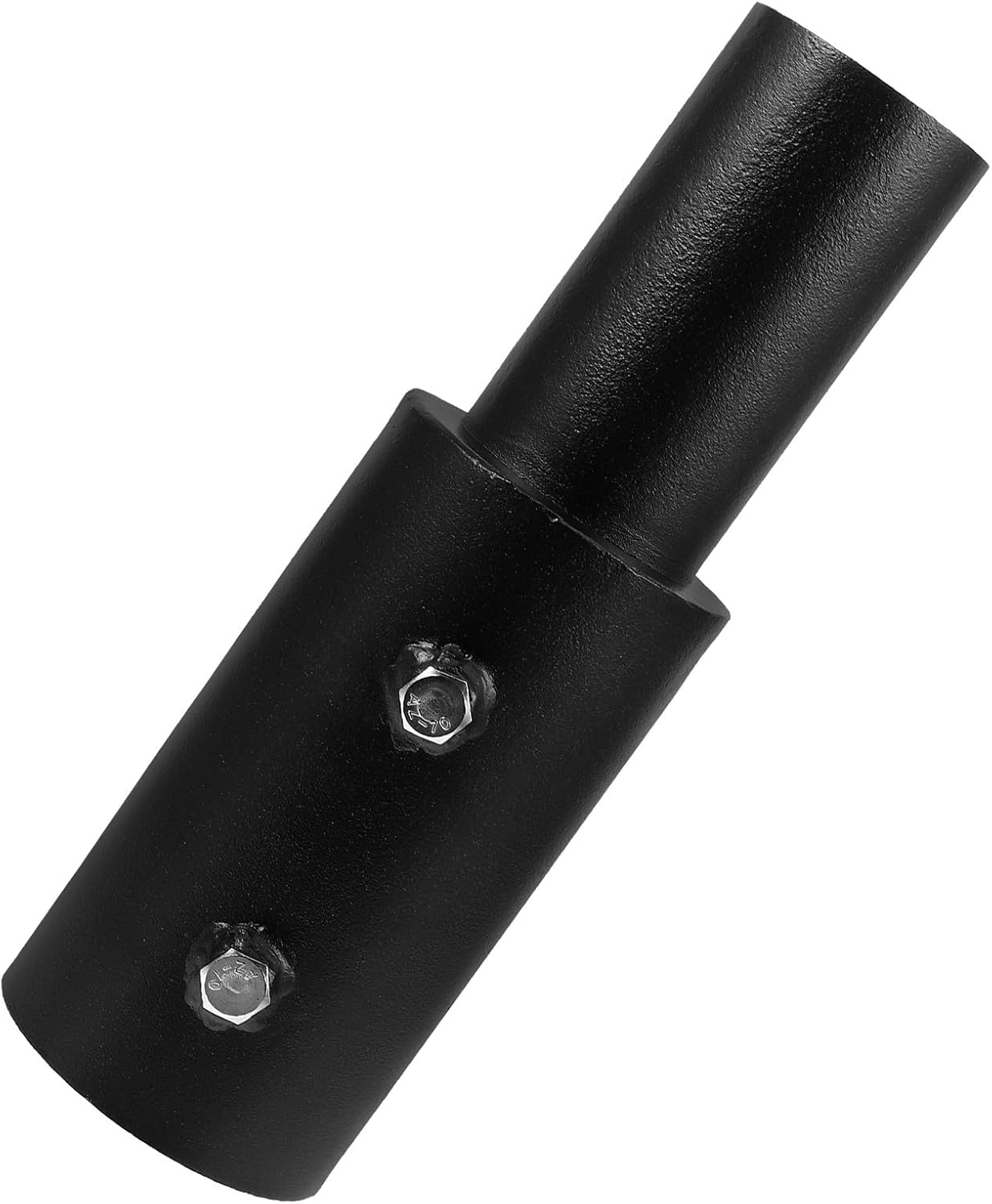 Light Pole Adapter Tenon Converter 76mm to 60mm Metal Post Light Adapter Street Lamp Pole Accessory for Outdoor Lighting Fixtures