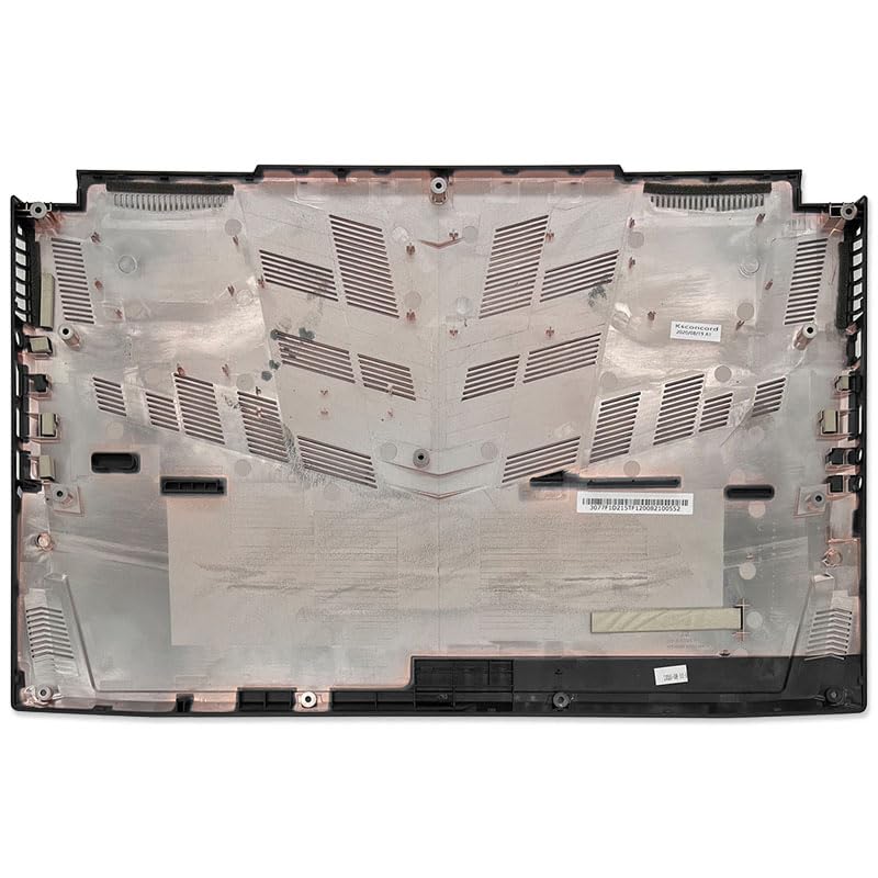 Image of Laptop LCD Top Back Rear and Front Bezel Compatible for MSI GF75 Thin 8SC /GF75 Thin 9SC /GF75 9RCX(MS-17F2) MS-17F1 MS-17F3 and Palmrest Upper Bottom Base Cover