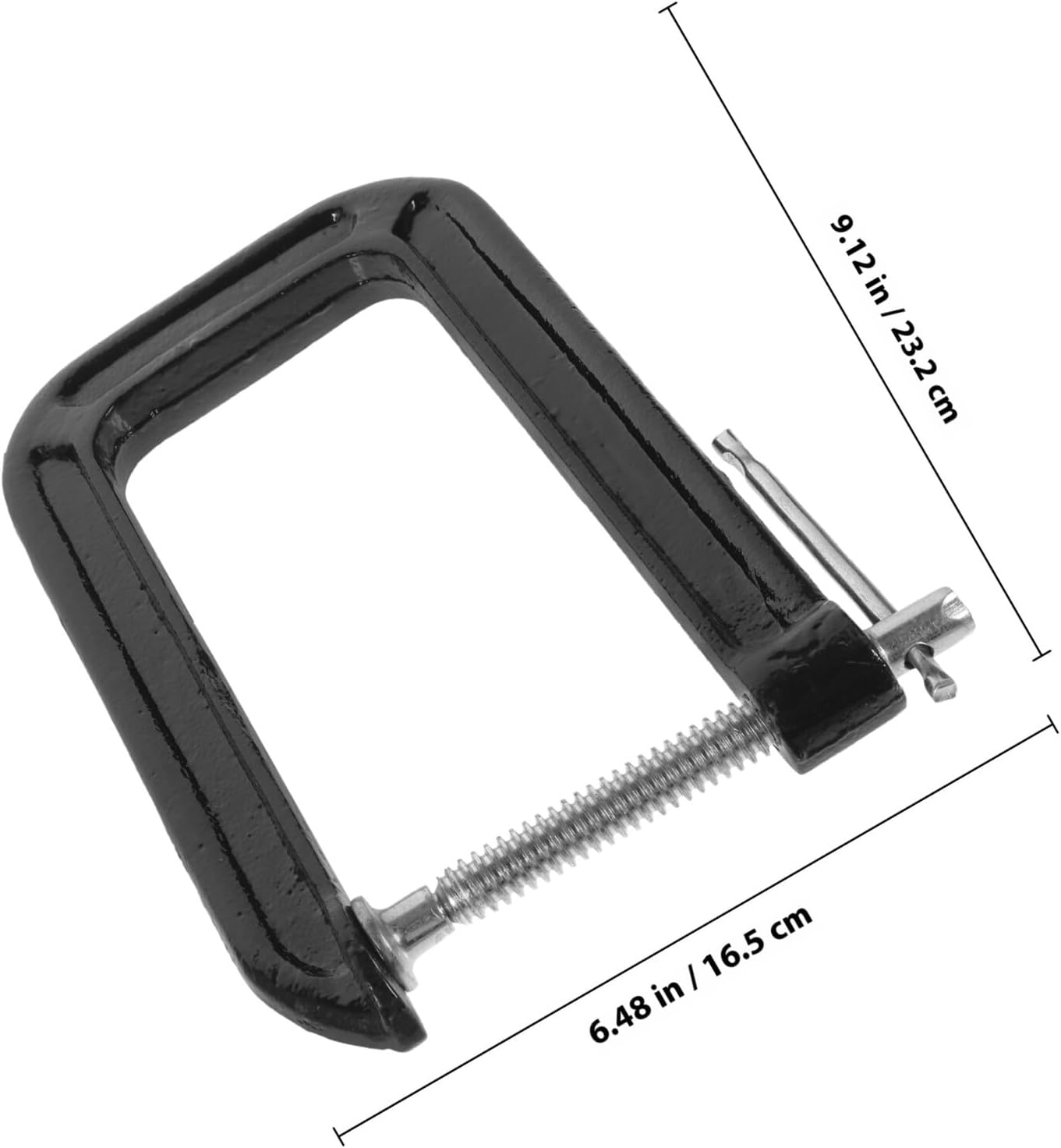 Artibetter Table Mount Clamp Heavy Duty Steel C-clamp for Woodworking Metalwork Desk Mounting Accessory with Strong Locking Mechanism and Construction