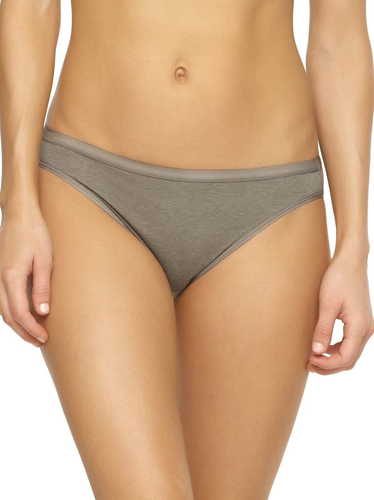 Bikini elástico de algodón orgánico, paquete de 6