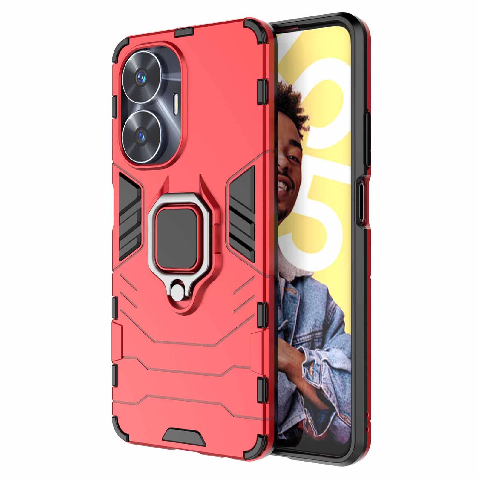 Carcasa Para Realme C55 AntiShock Transparente | Top Accesorios