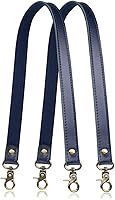 ALLZEDREAM Genuine Cowhide Leather Purse Straps Replacement for Handbags - 2 Pack, 0.8" Wide Sturdy Shoulder Bag Straps