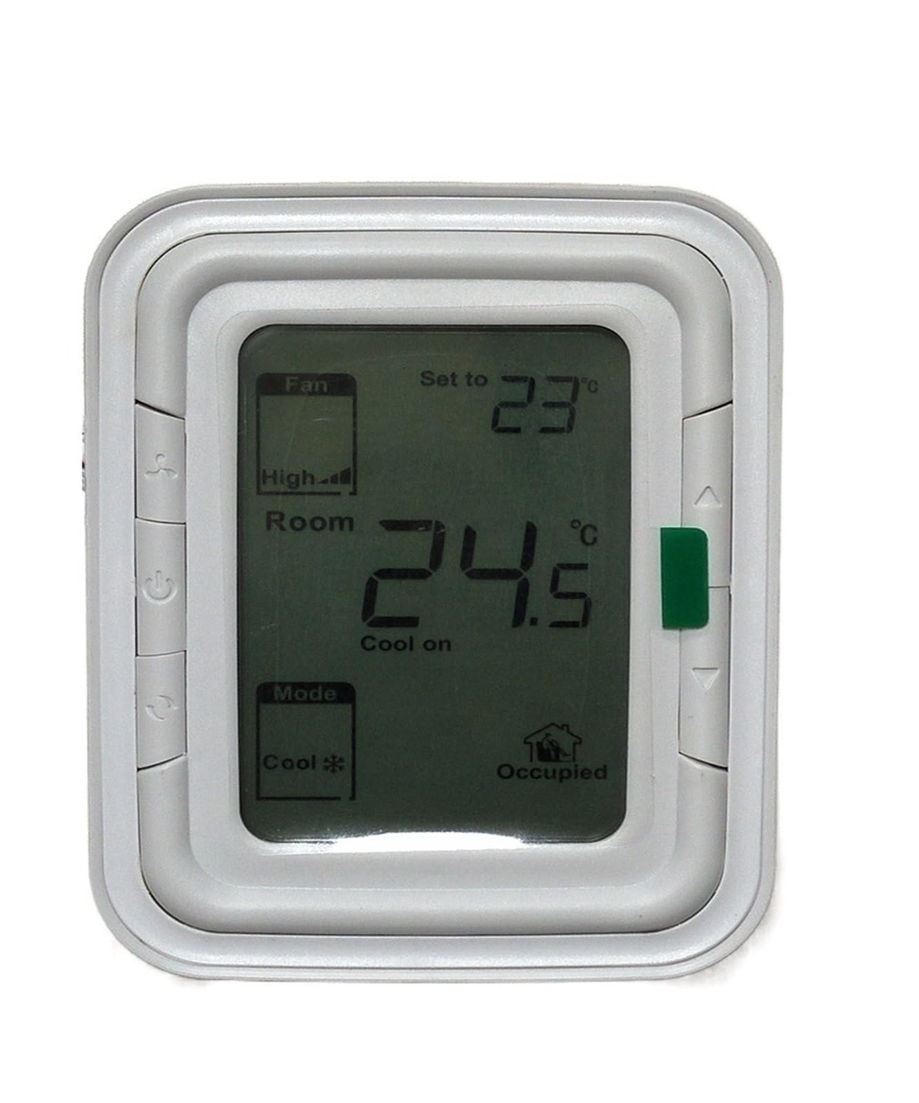 Termostat cyfrowy, Cyfrowy termostat klimatyzatora, termostat pokojowy elektroniczny przełącznik modułu kontroli temperatury, T6861V2WG T6861V1WG(Blauw)