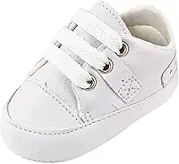 Sapatinho Tênis Bebê Mania Branco - Ideal para Batizados e Ocasiões Especiais
