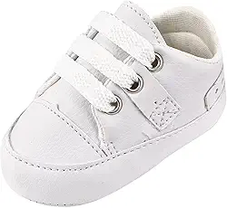 Sapatinho Tênis Bebê Mania Branco - Ideal para Batizados e Ocasiões Especiais