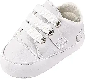 Sapatinho Tênis Bebê Mania Branco - Ideal para Batizados e Ocasiões Especiais