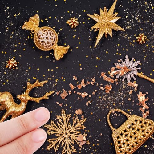 200 Sheets 10 Colors Gold Foil Leaf Gold Leaf Sheets Multi-Color Imitation Foil Sheet for Painting, Art Decoration, Nails, Handicrafts, DIY Crafts(3.15 x 3.35 Inches)