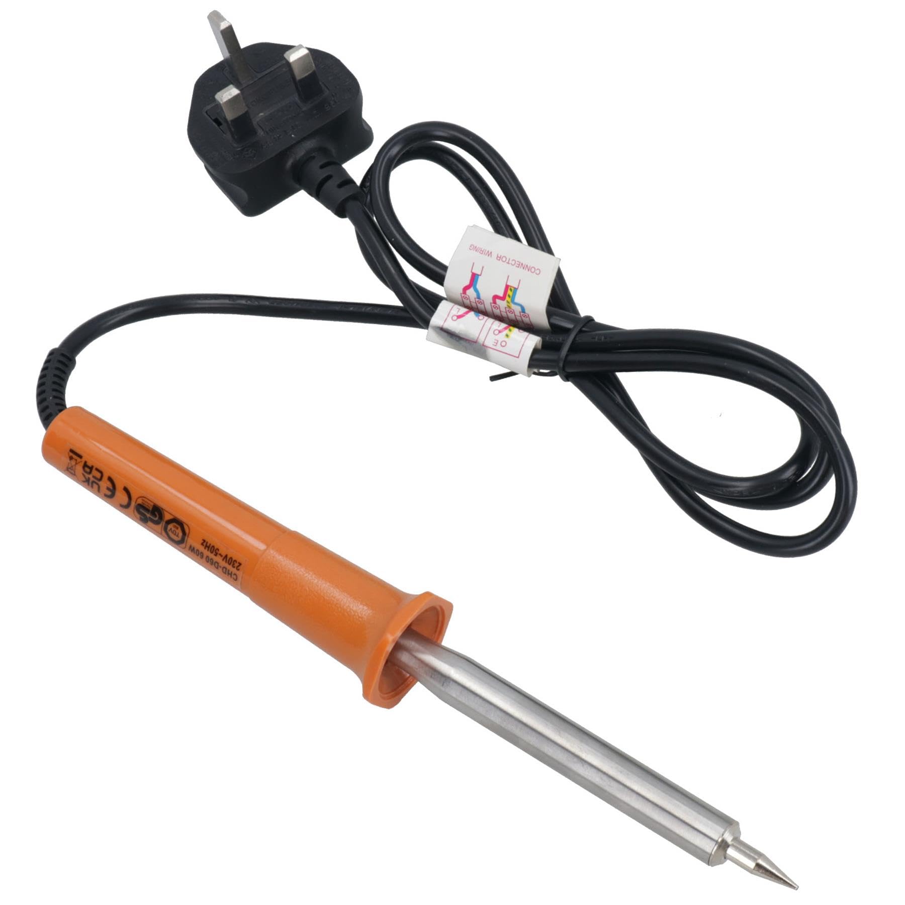 Fer à souder électrique 60W pour éviter les soudures froides sur secteur 230v TE514