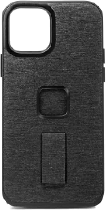 Peak Design Mobile Everyday Loop Phone Case for iPhone 13, Charcoal, With Loop, Slim Profile, 6 ft Drop Protection, Weatherproof Fabric Shell, SlimLink Connects to Peak Design Mobile Mounts & Gear