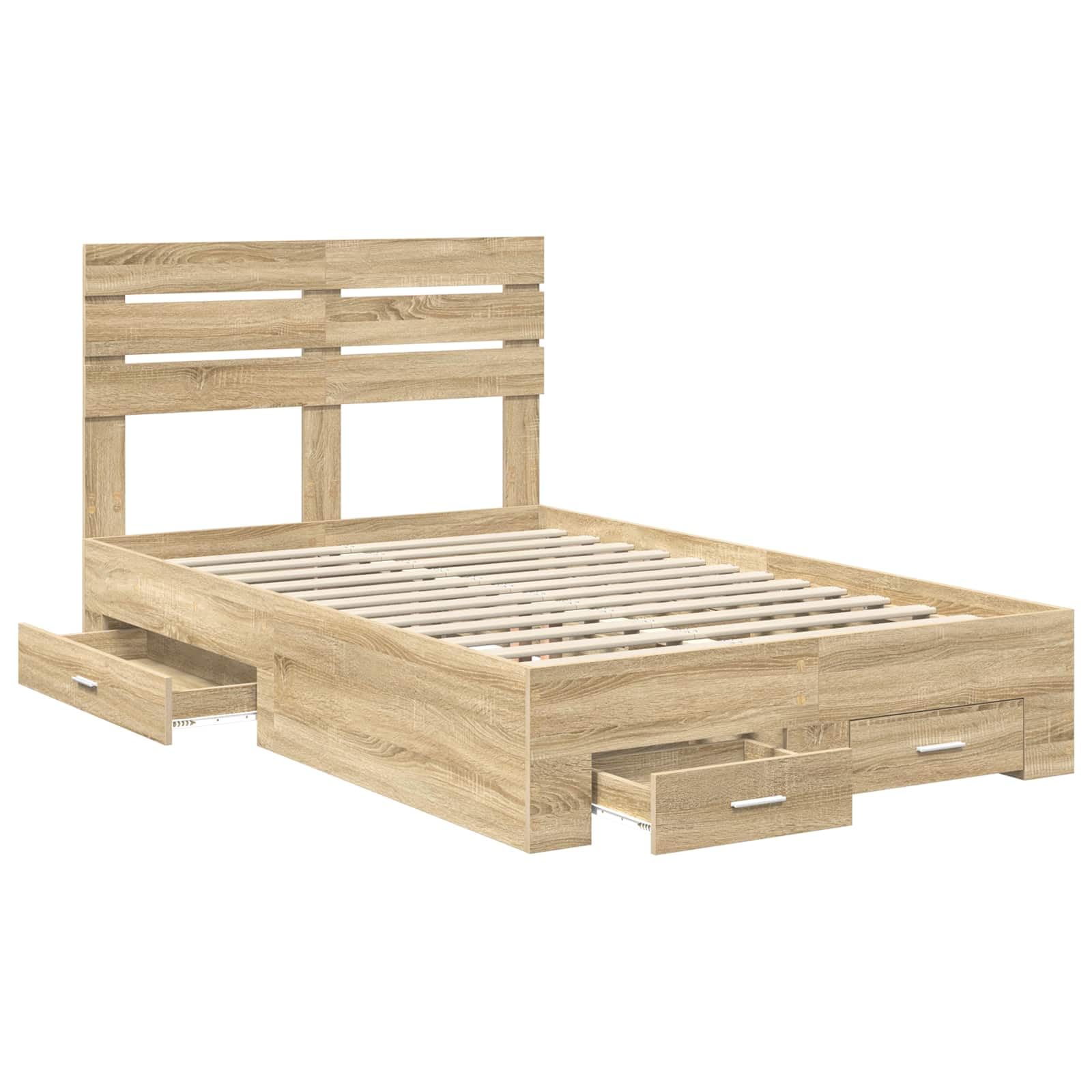 Canapé con cabecero de madera multicapa