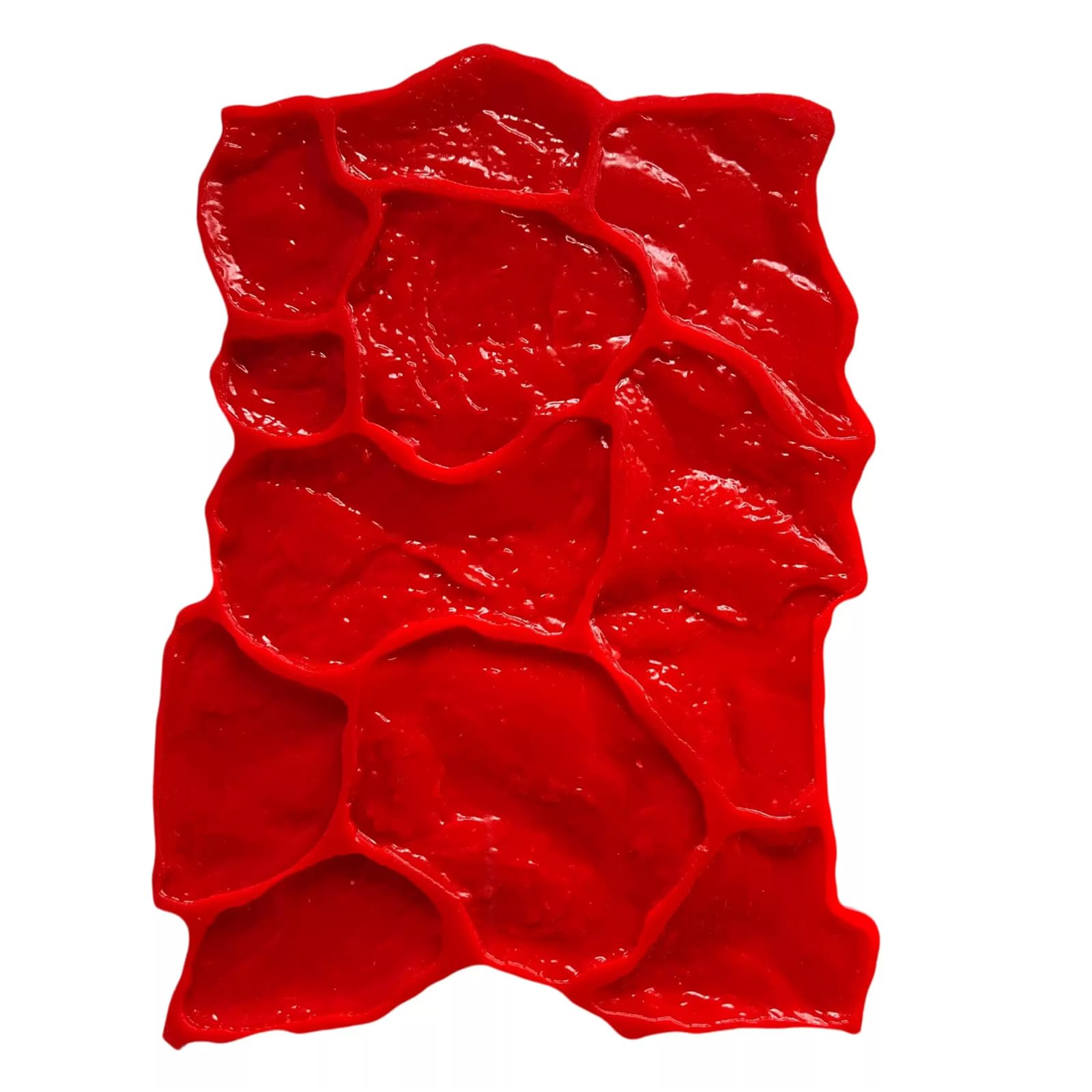 YSFHYAN Concrete Imprinting Molds,Irregular Flagstone Texture Tools for Cement Path Molds,Reusable Concrete Stamp Mat for Diy Walkways,Patios,and Gardens,56 * 38cm,for Courtyards,Walls,and Roads