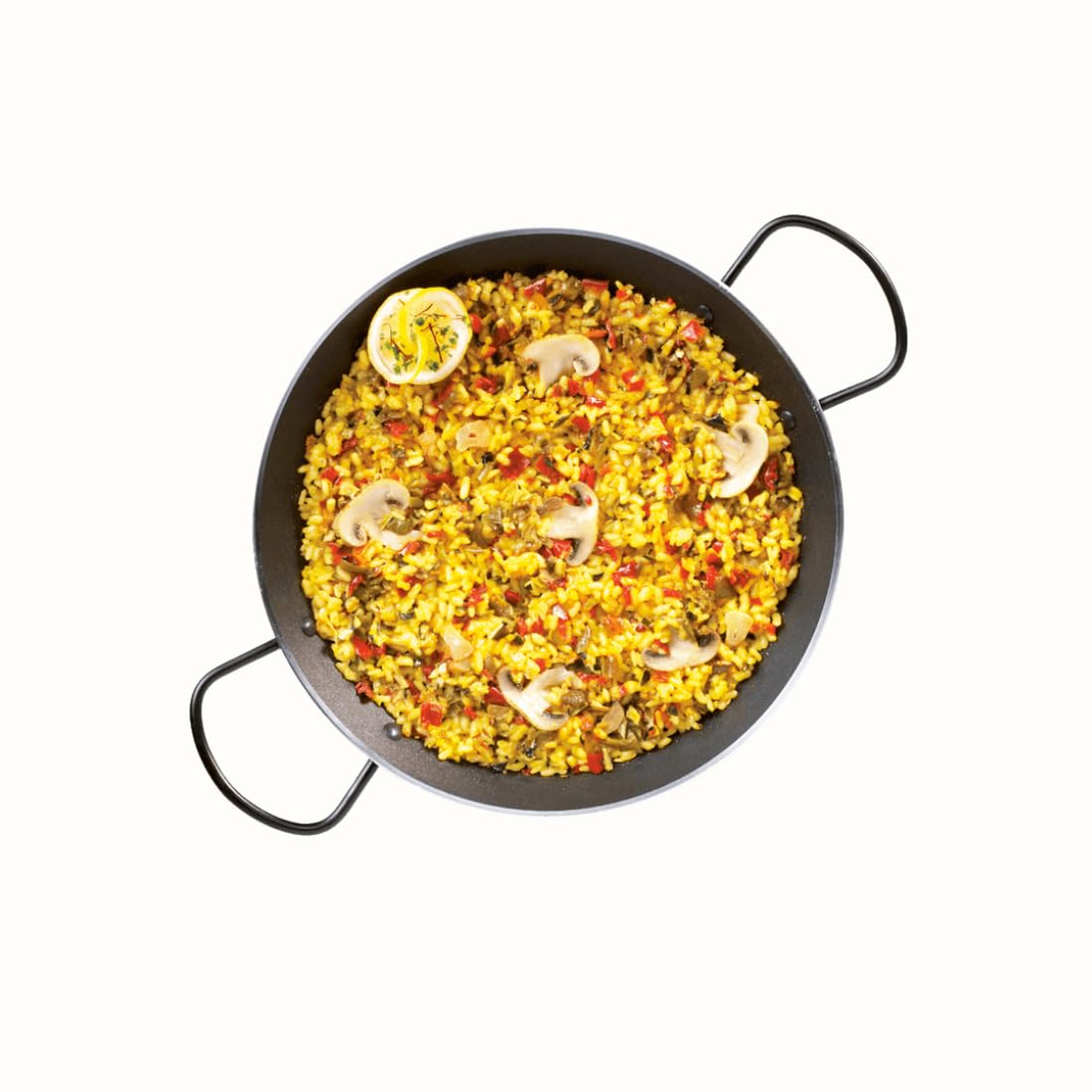 TREVIJANO Pack de 7 bolsas - Paella de Verduras Selección 6 Verduras con Vegetales Deshidratados - 14 Porciones. Producto Apto para Veganos, Sin Gluten, Sin Sal Añadida y Sin Aditivos