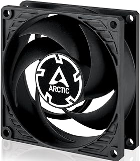 ARCTIC P8 Max – PC Fan, 80mm High Performance Case Fan, Server Fan, PWM Controlled 500-5000 RPM, 0dB Mode, Dynamic Fluid B…