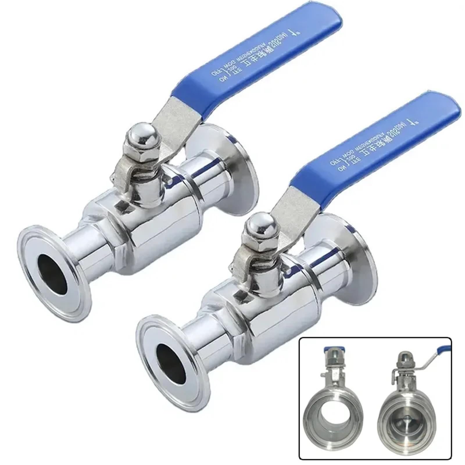 Vanne à boisseau sphérique anti fuite en inox 304 de 19 mm