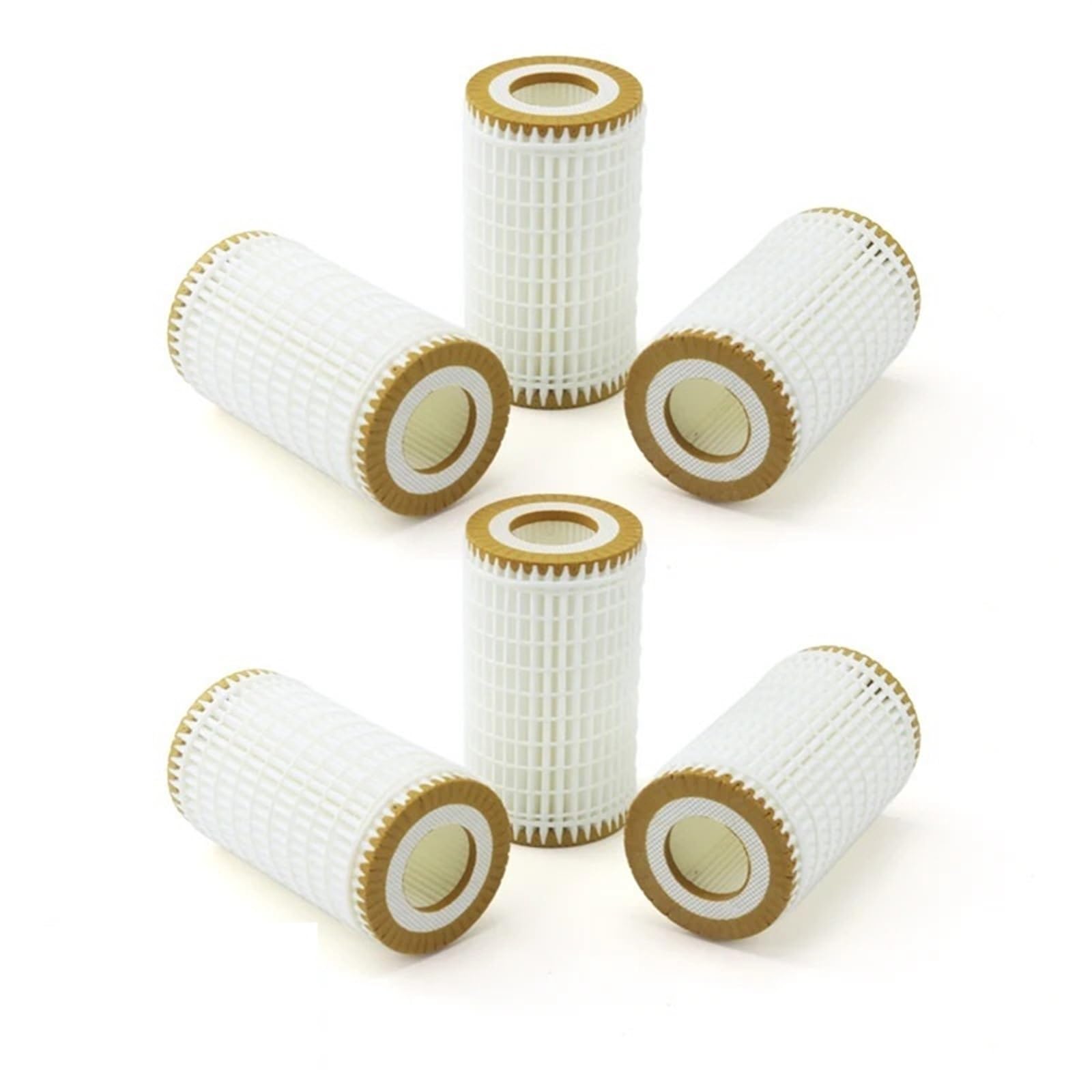 MOTOHIRO 3 uds 6 uds A0001802609 Filtro de Aceite de automóvil 1121800009 for C219 CLS 280 300 320 350 500 CLK SLK Filtros de Aceite para vehículos (Size : 6PCS)