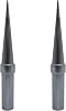 ETS Sharp Long Conical Round Fine Needle Soldering Tip 0.0015 0.04mm for WESD50 WES50 WESD51 WES51 PES50 LR20 PES51 LR21 WE1010NA WE1010EU WE1010 ACE Brand Solder Iron Tips 2