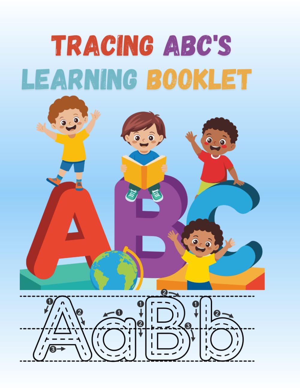 Tracing ABC's Learning Booklet