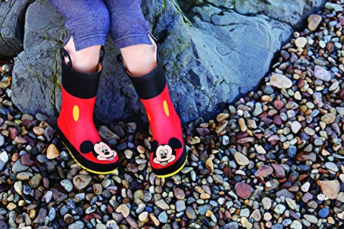 Image of Western Chief Kids Ladybug Rain Boot(Toddler /Little Kid /Big Kid) | Built for outdoor play, pull-on loops for self-dressing, comfort EVA insole, rubber traction outsole, toddler to big kid size