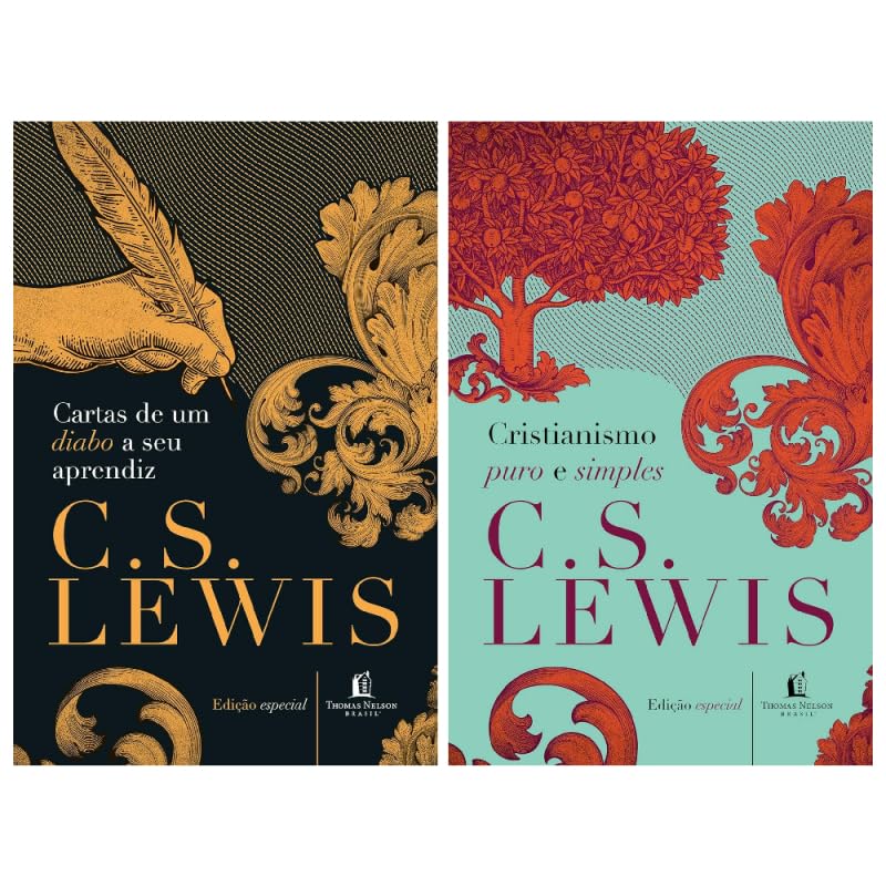 Coleção C.S. Lewis - 2 livros: Cartas de um Diabo a seu Aprendiz ...