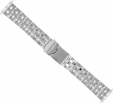 Amazon.co.jp: 20 mm時計バンドブレスレットfor Breitlingパイロット