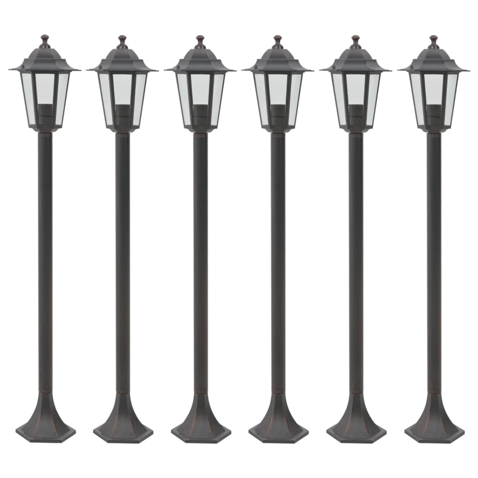 Lampe de Jardin à Piquet Homgoday Luminaire E27 Bronze pour Sublimer vos Allées
