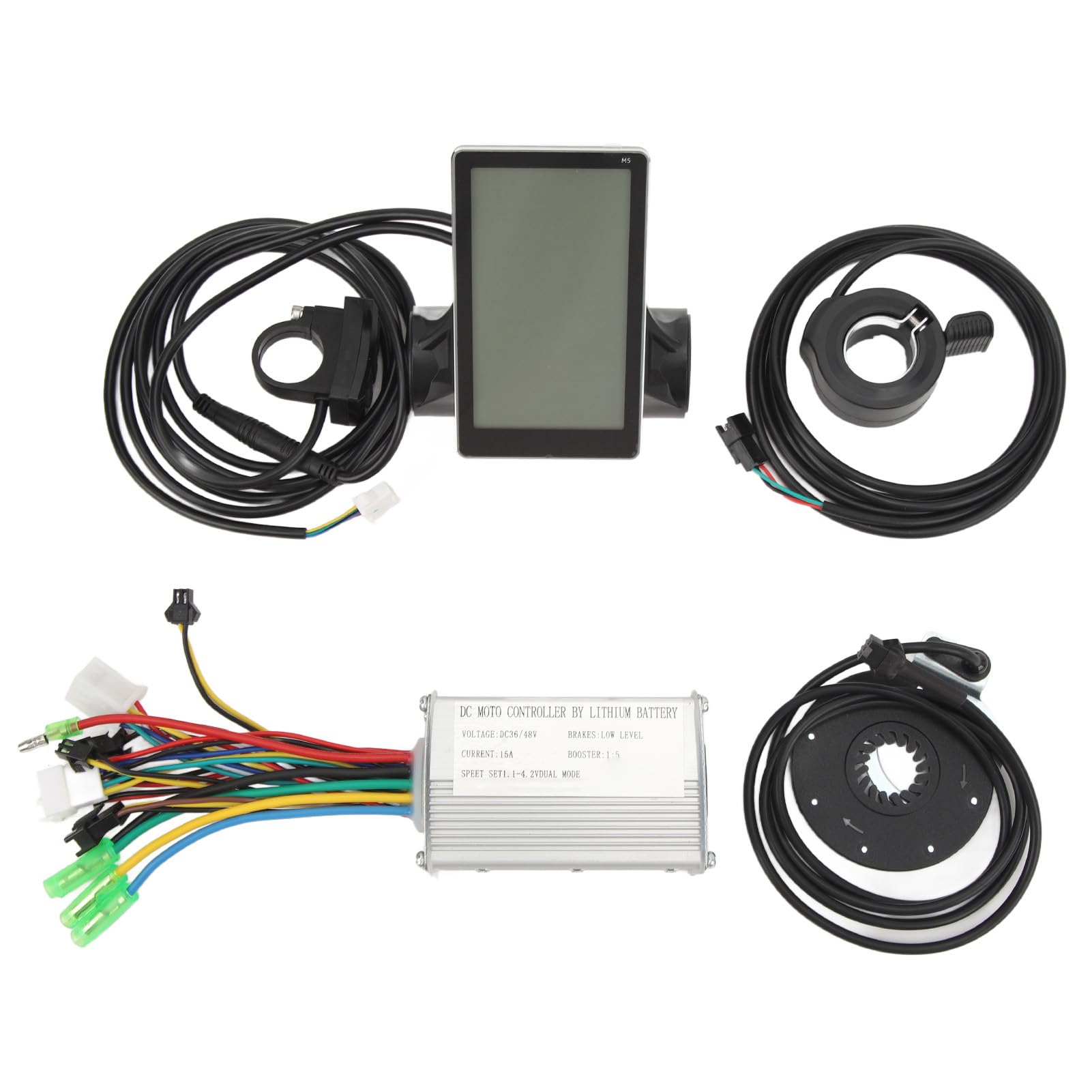 Kit conversion batterie lithium vélo électrique 15A contrôleur avec écran M5 complet - 8
