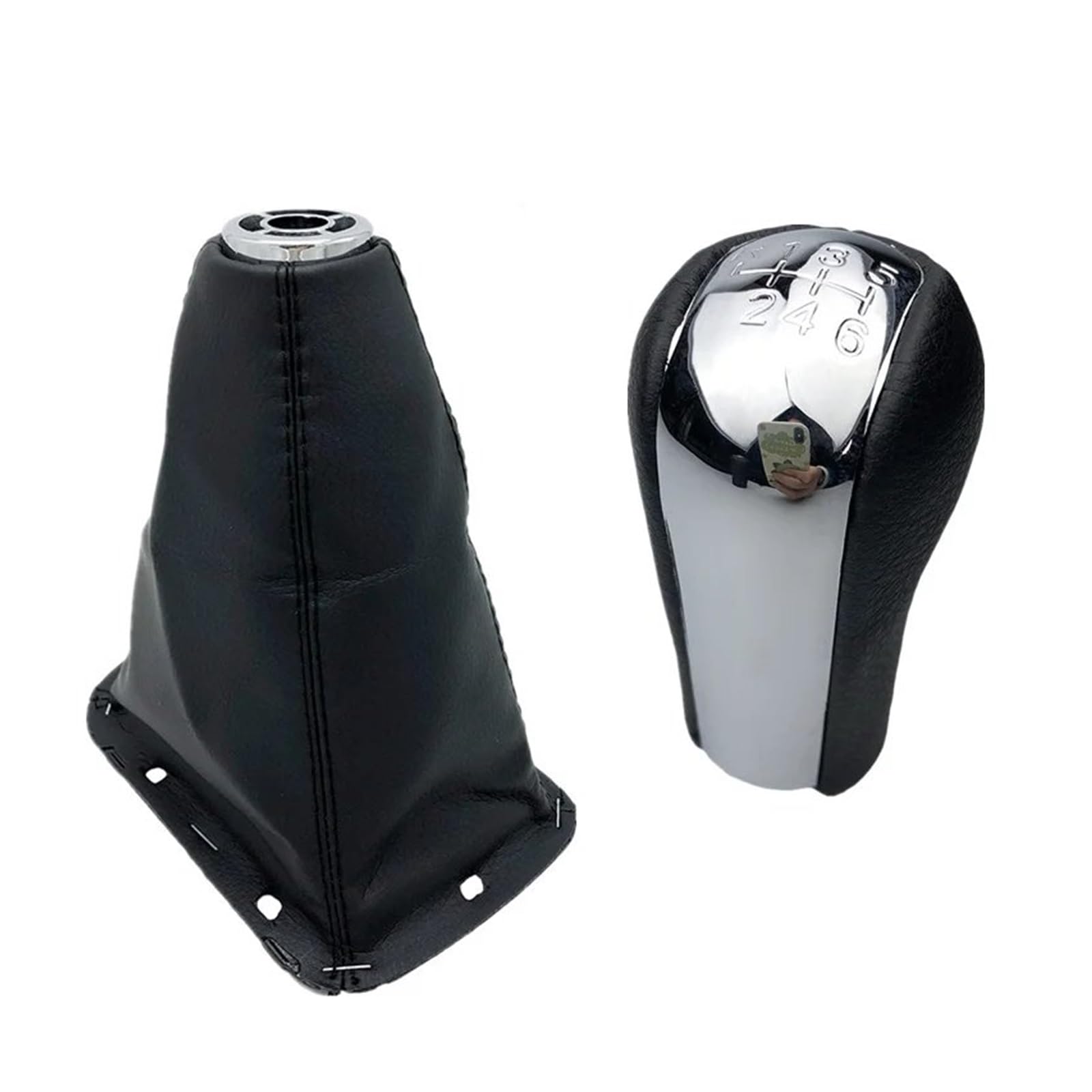KUNYOS for Toyota Avensis T25 MK2 II 2003-2009 Shift Lever Knob Style Black