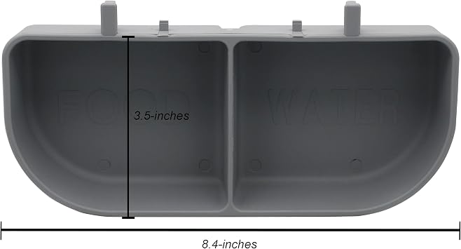 Pet Crate Carrier Cup Double Md