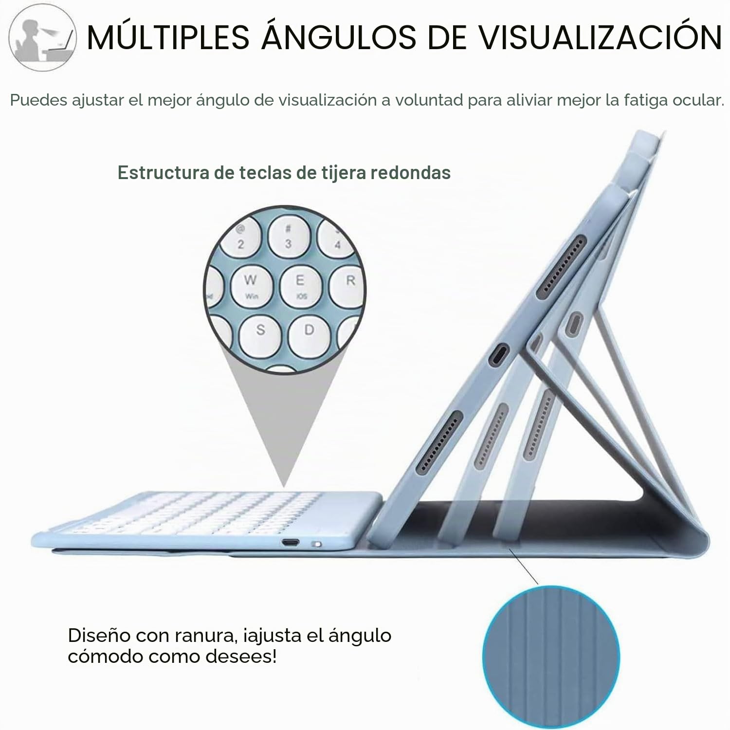 Funda con Teclado para Samsung Galaxy Tab S11 Ultra / S10 Ultra / S9 Ultra / S8 Ultra 14,6 Pulgadas, Español Ñ Teclado Ratón Panel Táctil Extraíble Retroiluminado 7 Colores,Negro