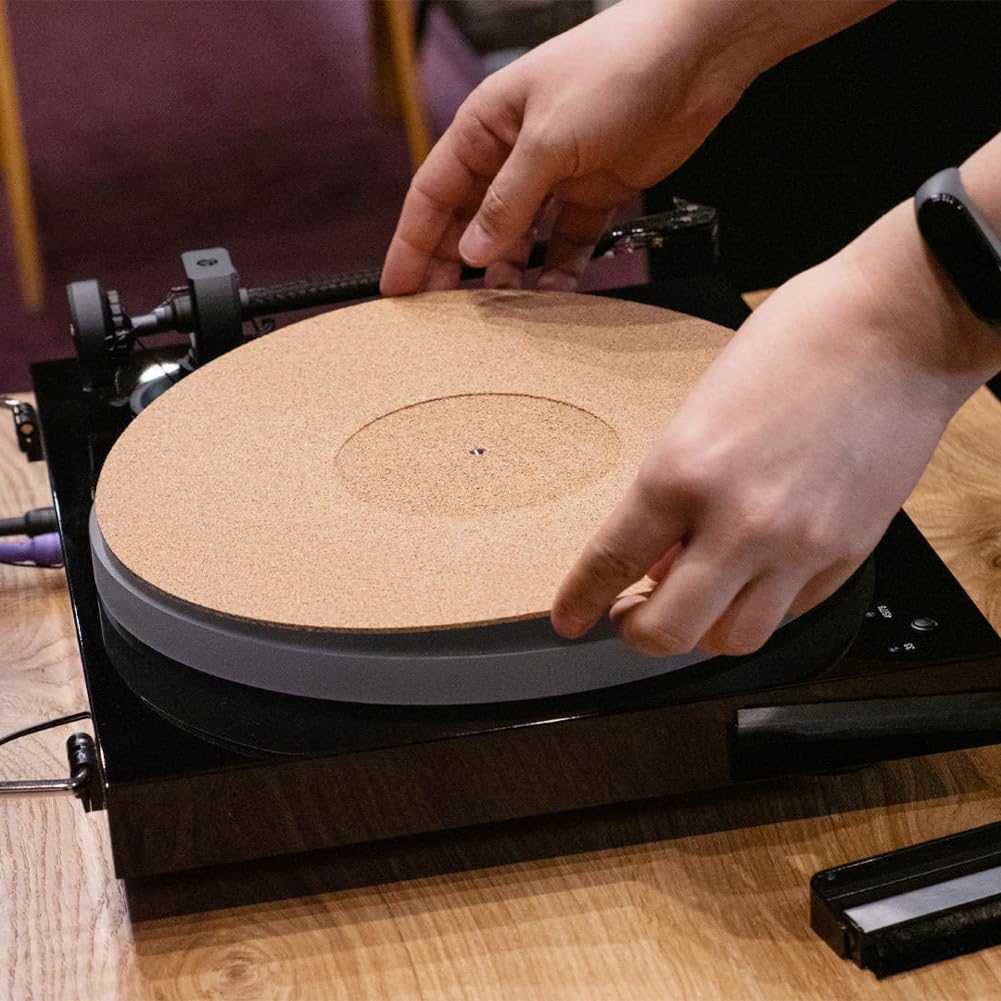 Solid Flower Turntable Mat, Draaitafel Mat Antistatisch voor LP