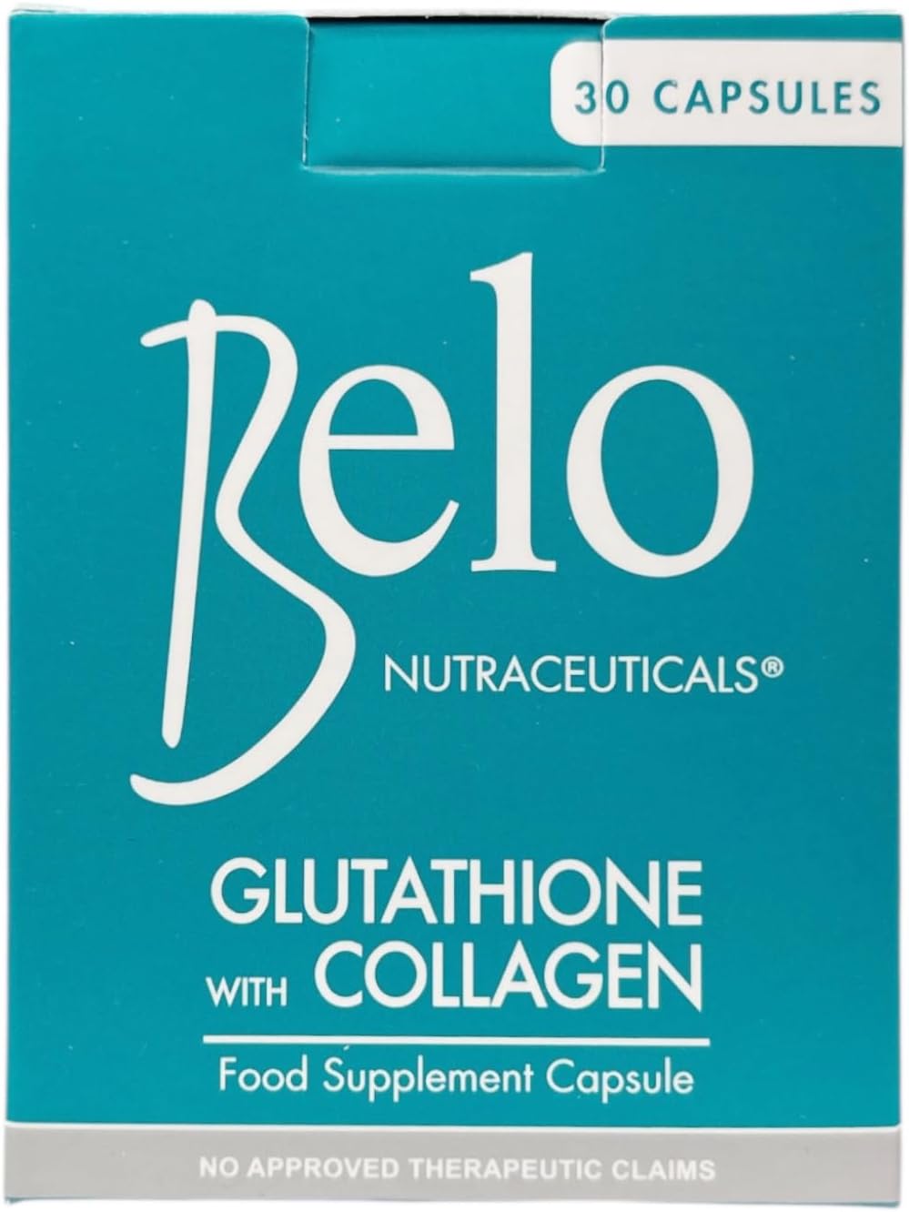 Belo Glutathione with Collagen Food Supplement Capsules for Healthy Skin and Immune Support - 30 Capsules