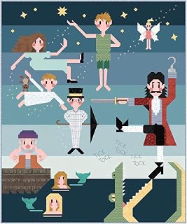 Riley Blake Second Star to the Right Dusk Quilt Kit | Complete Quilt Top & Binding Fabric Kit by Art East Quilting Co. | Finished Quilt Size 75" x 90"
