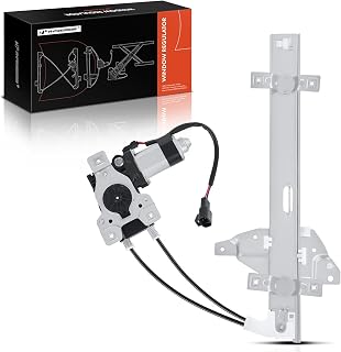 Power Window Regulator with Motor Replacement for Buick Century 1997-2005 Regal Oldsmobile Intrigue 1998-2002 Rear Left Driver Side