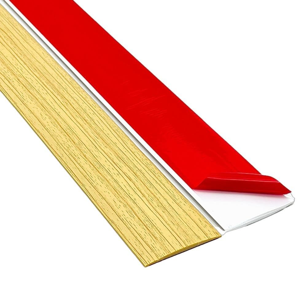 2m*4cm Barre de Seuil Adhesive，Bande De Transition Flexible pour Sol