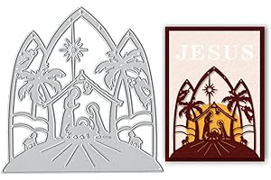Christmas nativity die cut: A creative touch to your festive crafting!
