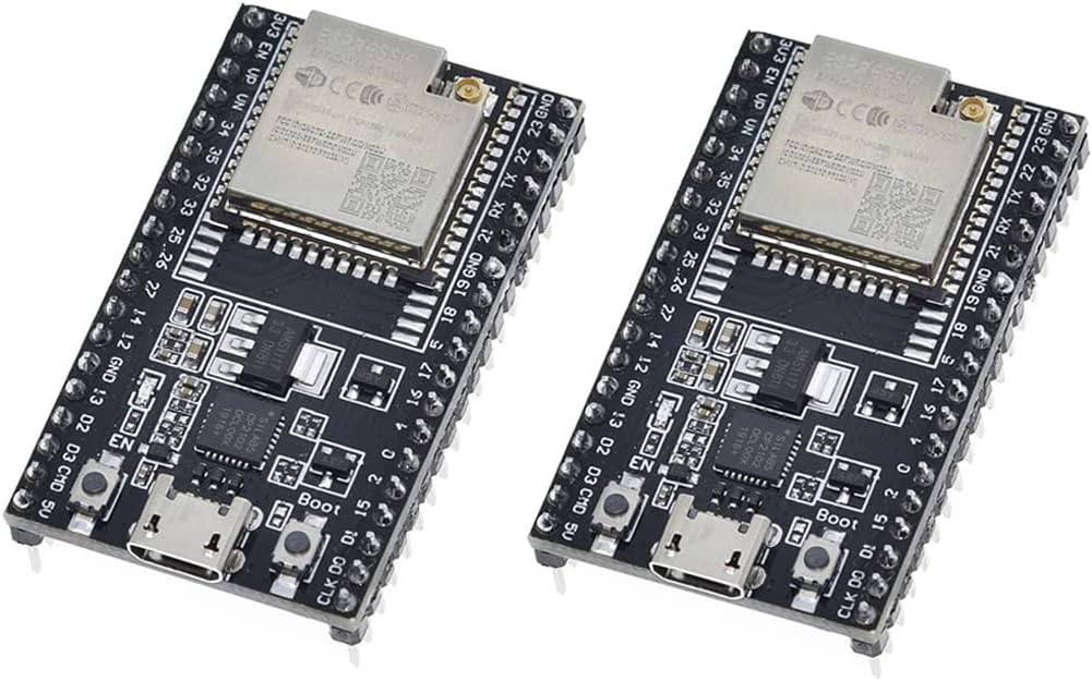 HiLetgo 2pcs ESP32-DevKitC ESP32-32U Core Board ESP32 ESP-32 ESP32U Development Board for Arduino