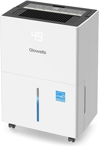 Miniatura 1 de Deshumidificador Energy Star de 6500 pies cuadrados para sótano, deshumidificador de hogar de 120 pintas con manguera de drenaje para espacio de